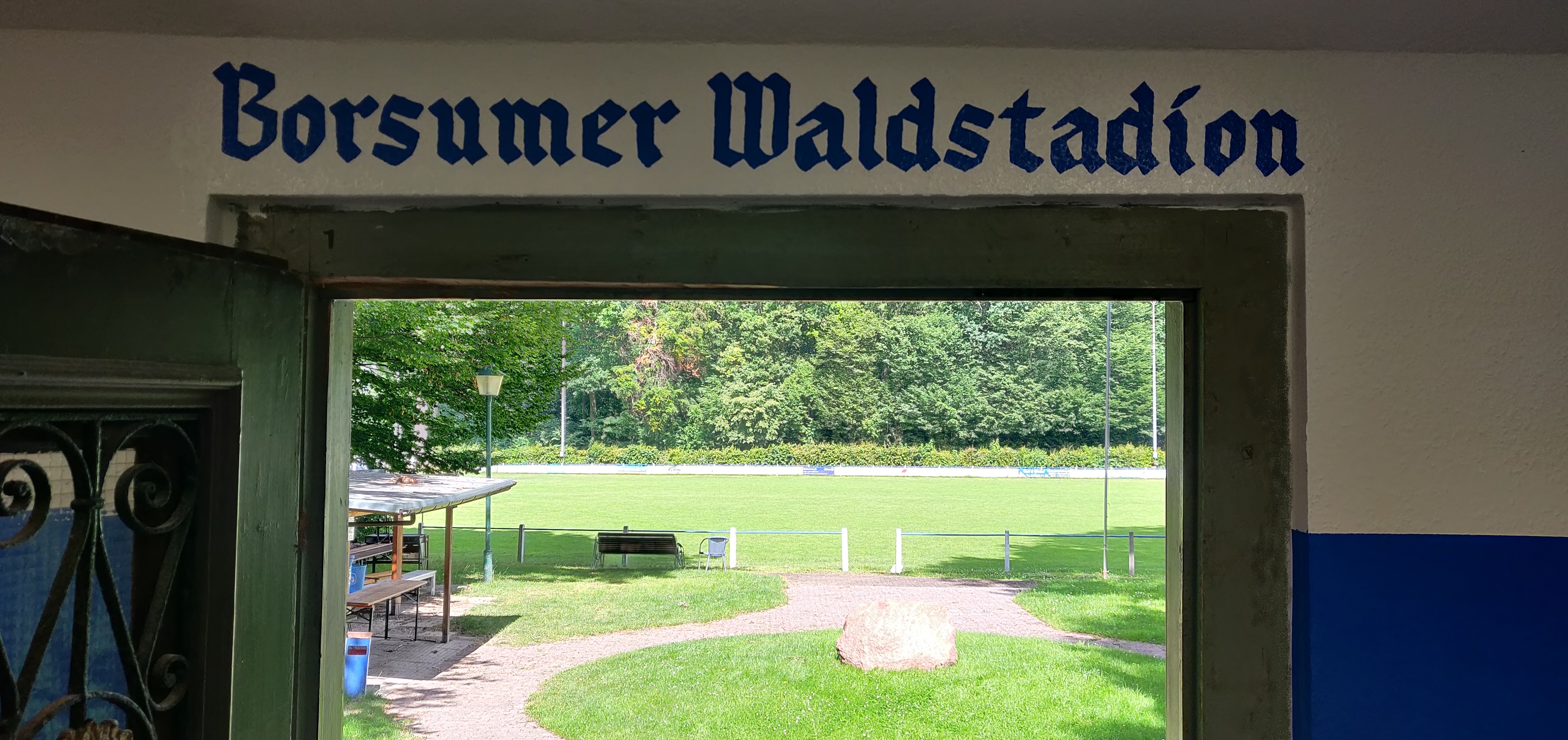 Blick ins Stadion